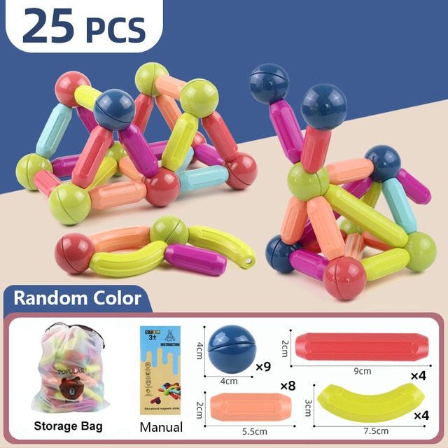 Magic Magnetic Building Blocks Toy