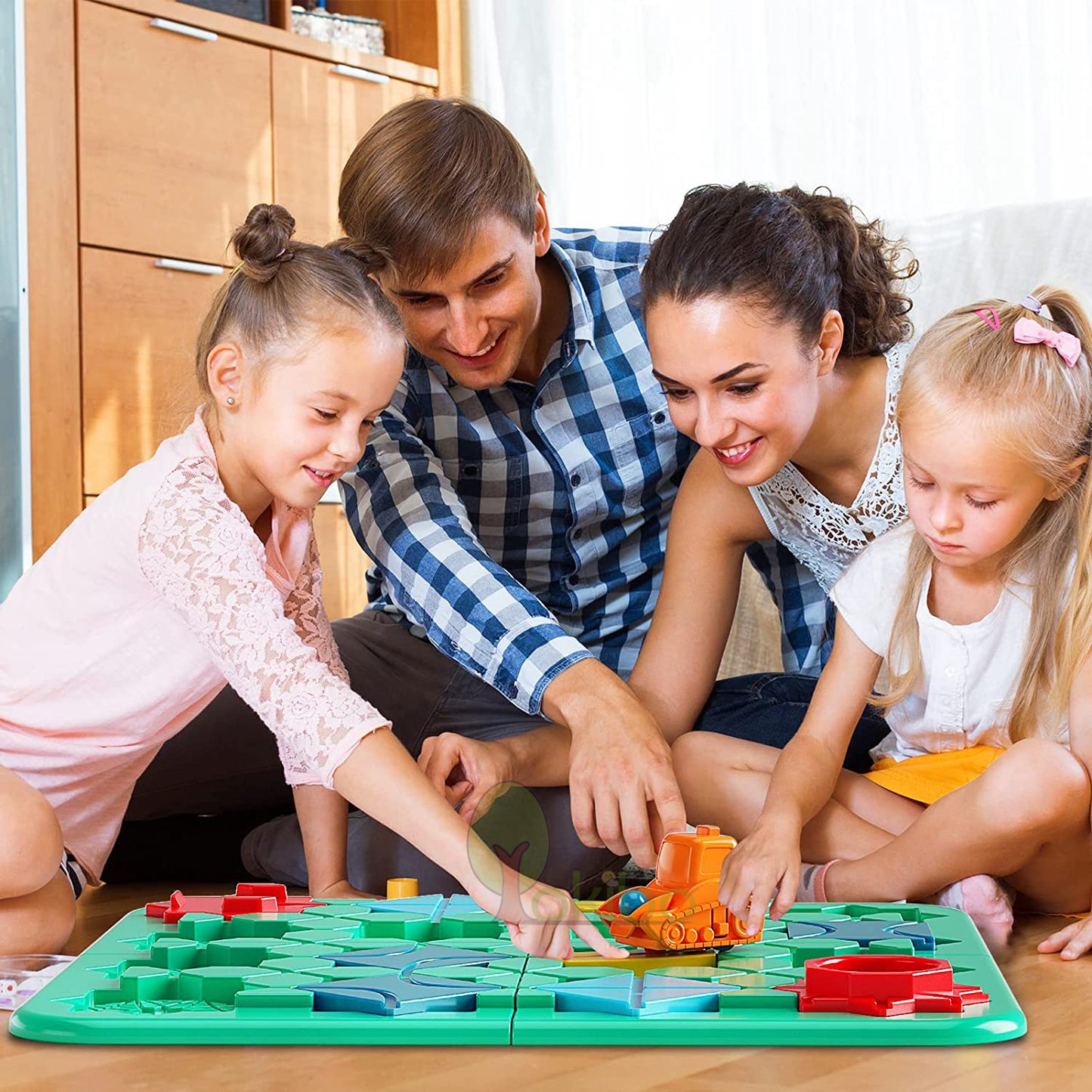 Build-A-Track Brain Teaser Puzzles for Kids Levels & 100+ Skill-Building Challenges, Fun Home, STEM Activity