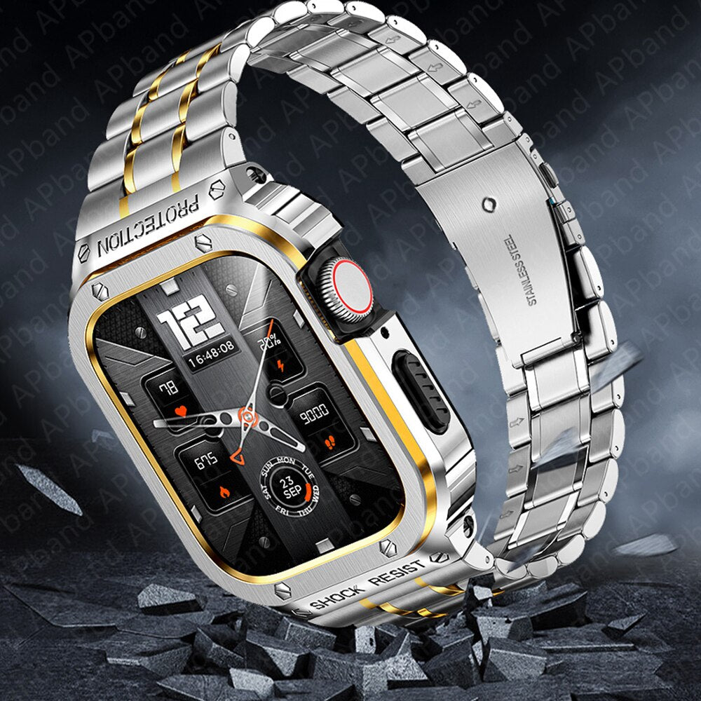 Stainless Steel Band and Case