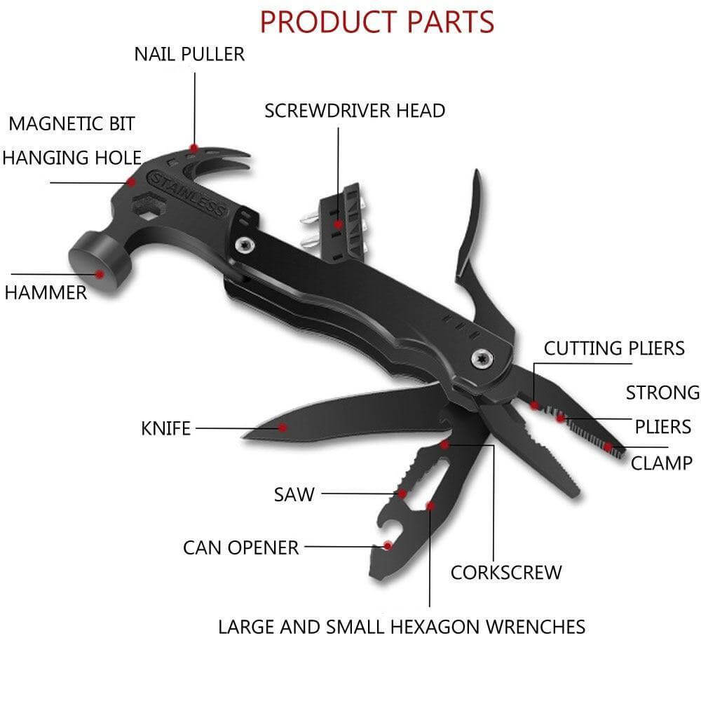 Ultimate 14-in-1 Multi Tool - for Every Task ππ§