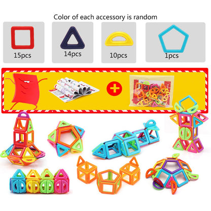 Magnetic building block toys