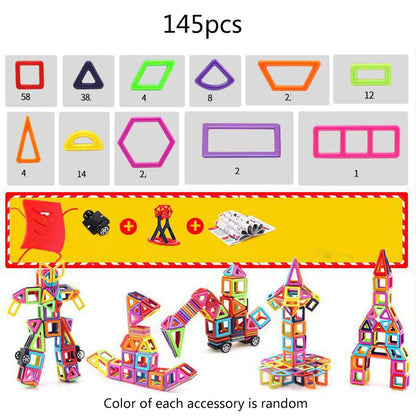 Magnetic building block toys