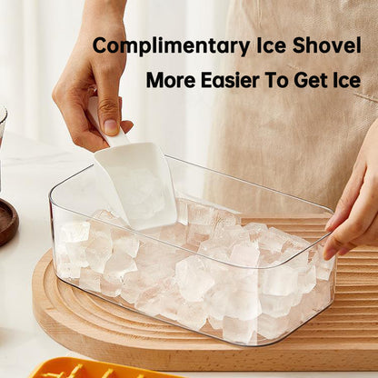 Ice Cube Tray With Lid and Bin