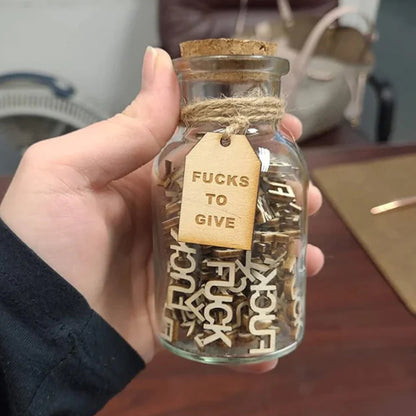 A Jar of Fucks (and Love) to Give