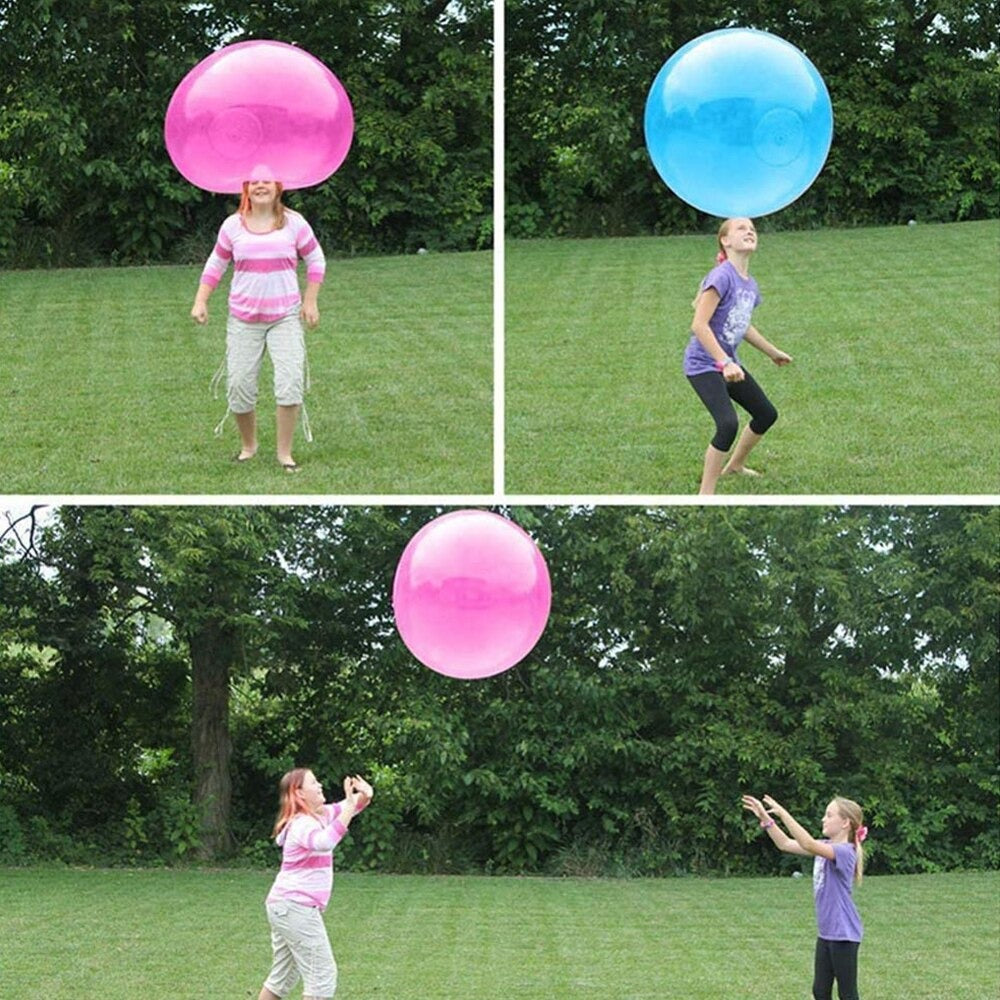 Kids Bubble Ball Balloon Indoor Outdoor Inflatable Ball Games