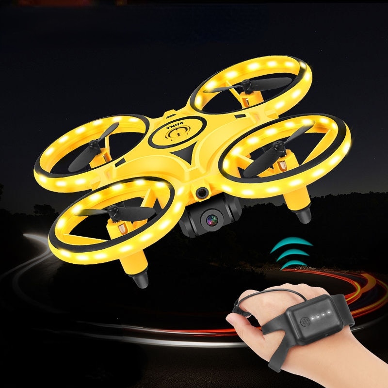 Gesture-Controlled Smart Drone with Altitude Watch